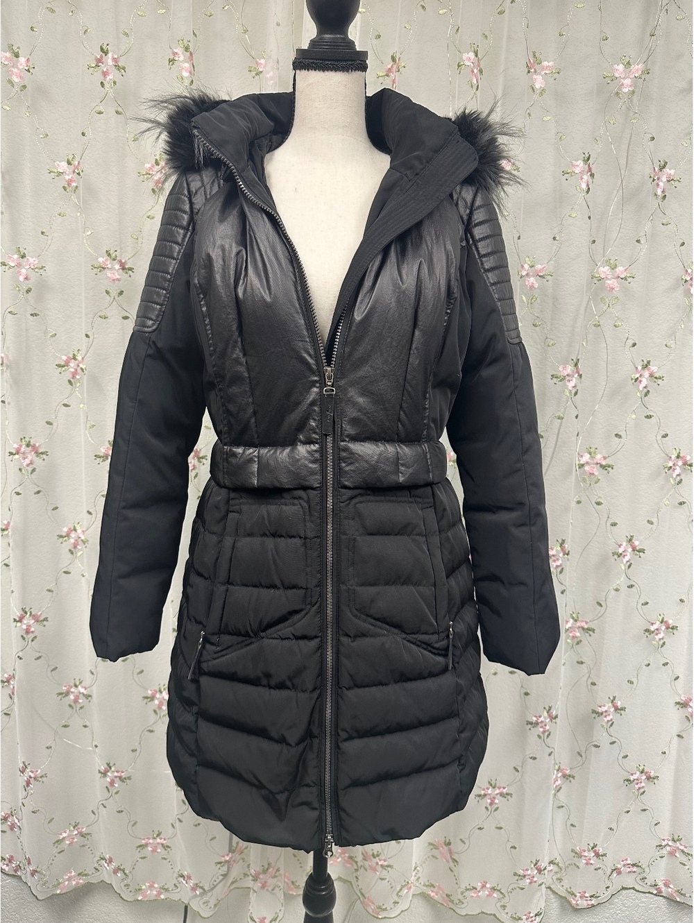 7 For All Mankind Down Combo Puffer Coat